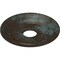 Ekena Millwork Adonis Ceiling Medallion (Canopies up to 10 1/4"), 16 1/8"OD x 3 5/8"ID x 1"P, Bronze Blue Patina CM16ADBBS - alternate 3